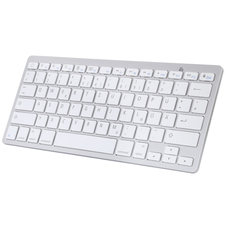 WB-8022 Ultra-thin Wireless Bluetooth Keyboard, German Keys