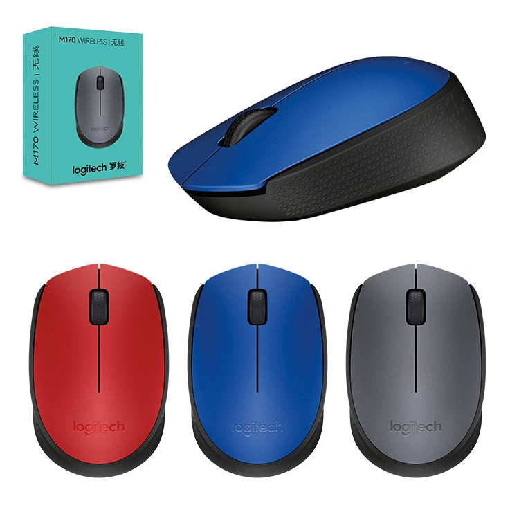 Logitech M170 1000DPI USB 無線鼠標 帶無線2.4G接收器