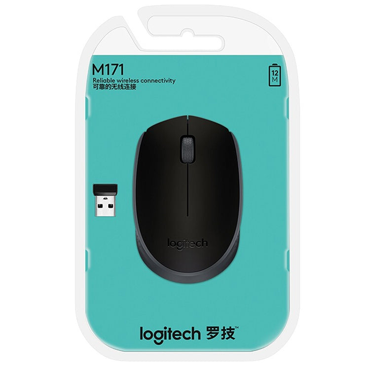 Logitech M171 1000DPI USB 無線鼠標 帶無線2.4G接收器