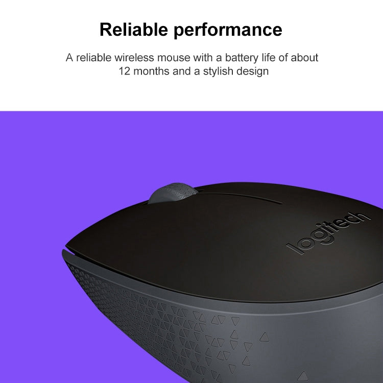 Logitech M171 1000DPI USB 無線鼠標 帶無線2.4G接收器