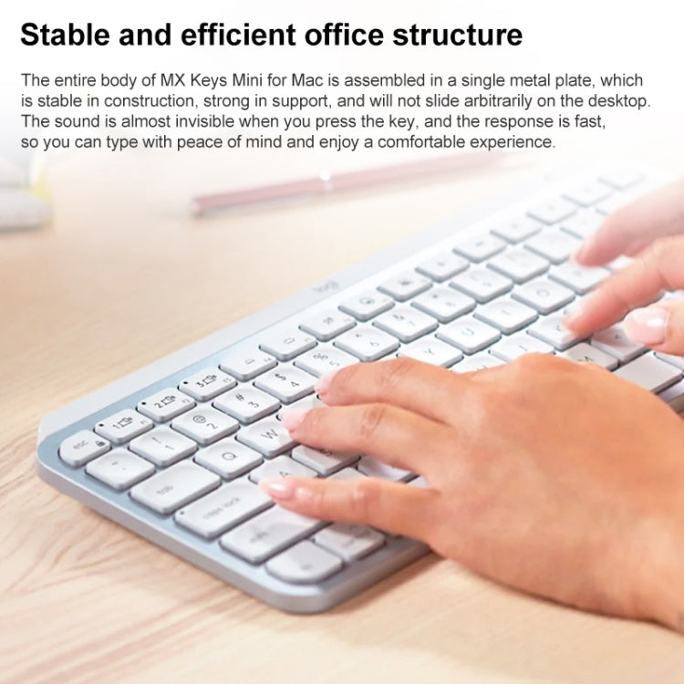 羅技 MX Keys Mini Mac版 無線藍牙超薄智能背光鍵盤