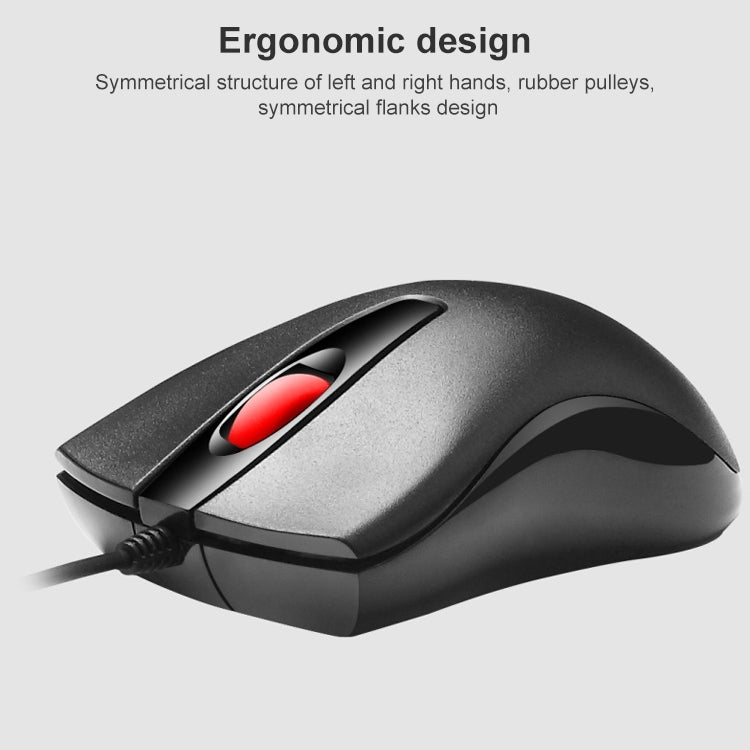 追光豹 S500 方形鍵帽有線鍵盤+鼠標套裝