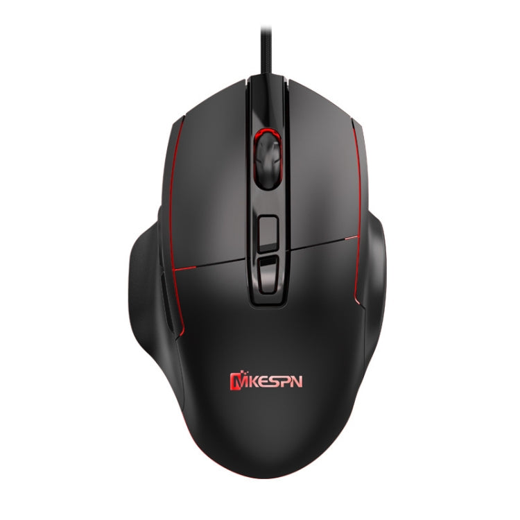 MKESPN X11 7按鍵 7200DPI RGB有線宏定義遊戲鼠標