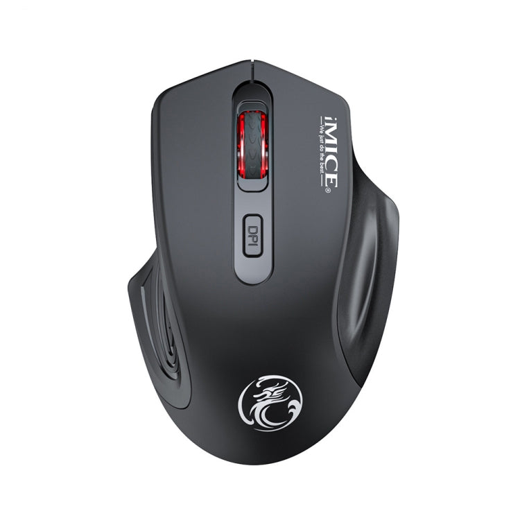 iMICE G-1800 4按鍵 1600 DPI 2.4GHz單模充電靜音無線鼠標