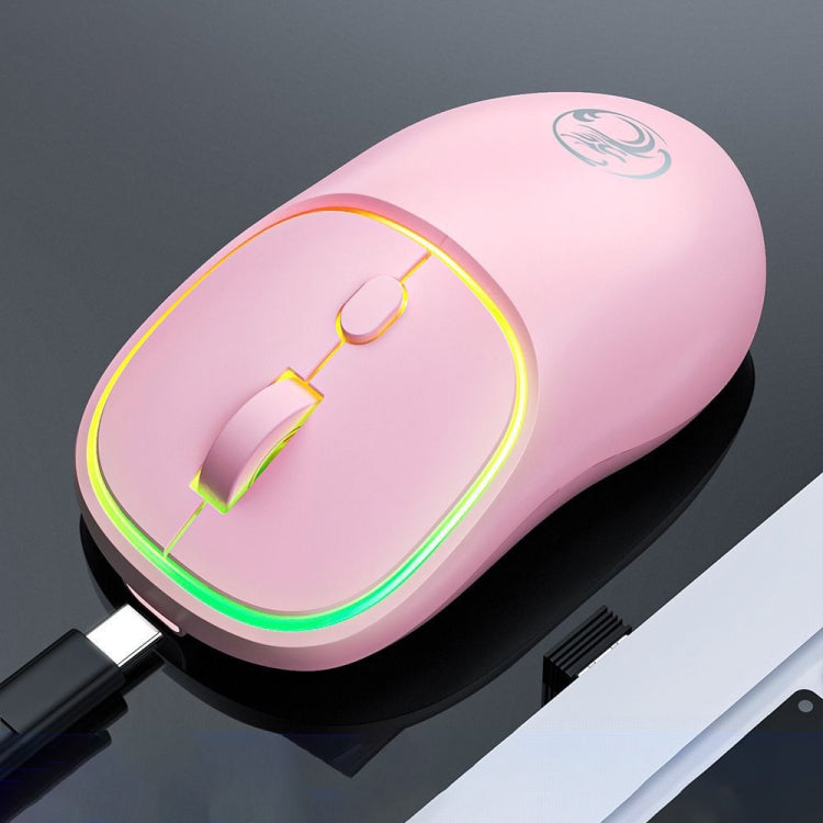 iMICE W-618 4按鍵 1600 DPI 2.4GHz單模充電靜音無線鼠標