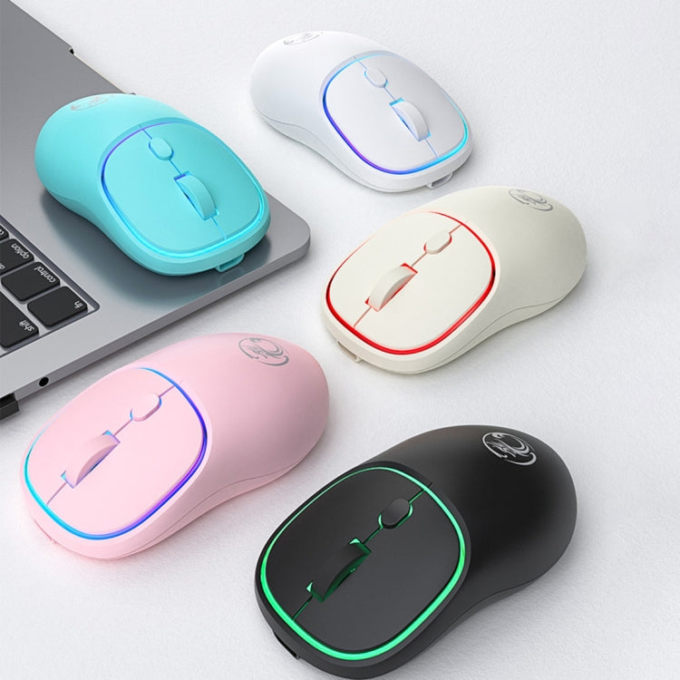 iMICE W-618 4按鍵 1600 DPI 2.4GHz 藍牙雙模充電靜音無線鼠標