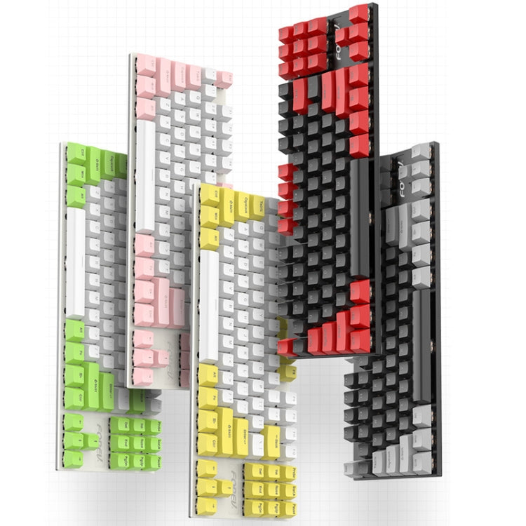 FOREV FV-301 拼色87鍵青軸電競机械鍵盤 線長：1.6米