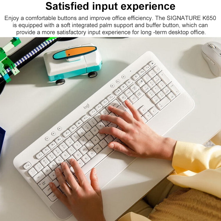羅技 K650 無線藍牙雙模靜音鍵盤