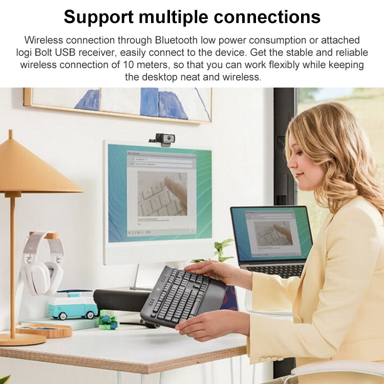 羅技 K650 無線藍牙雙模靜音鍵盤