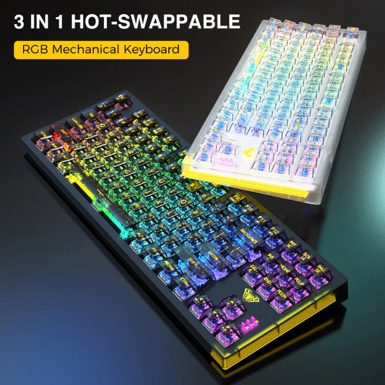 AULA F2183 RGB無線藍牙鍵盤