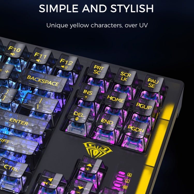 AULA F2183 RGB無線藍牙鍵盤
