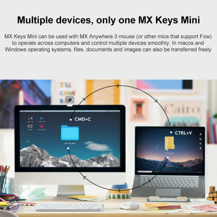 羅技 MX Keys Mini 無線藍牙超薄智能背光鍵盤