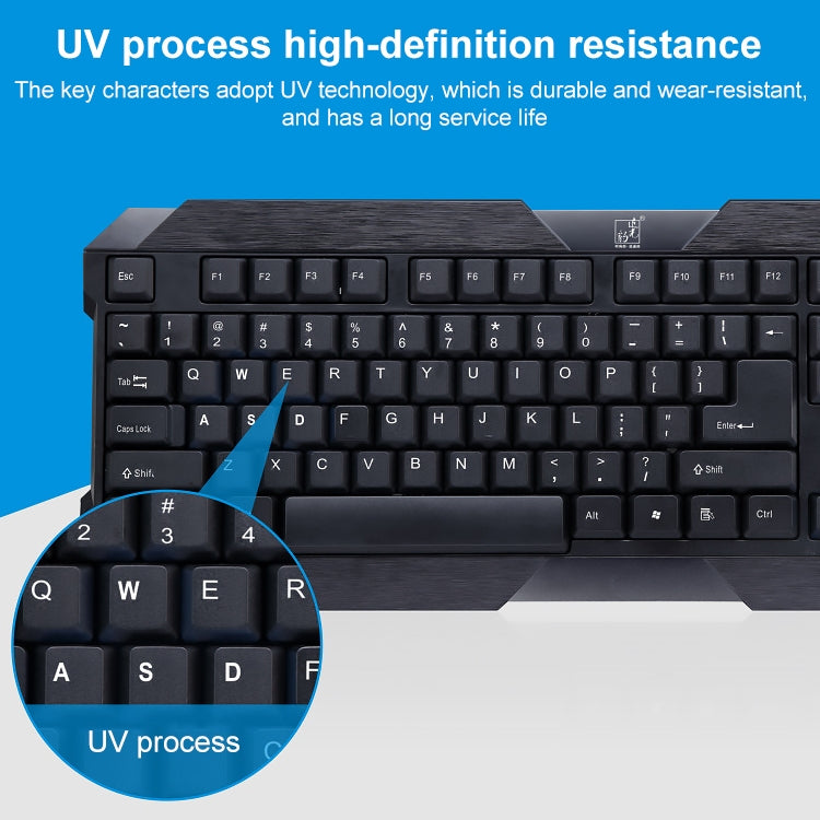 追光豹 Q19 有線USB電腦遊戲鍵盤