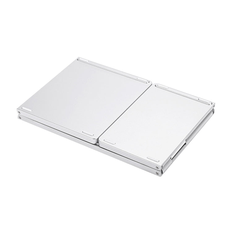 B033 可充電 3折摺疊 64鍵無線藍牙鍵盤，帶觸摸板