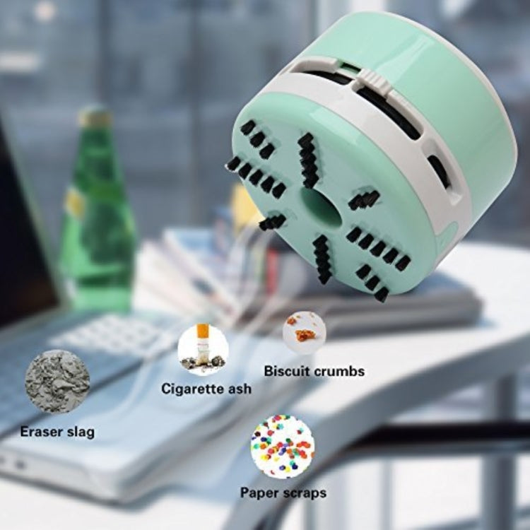 迷你可愛個性家用/車用 手持式桌面鍵盤吸塵器，尺寸：8x6x6cm