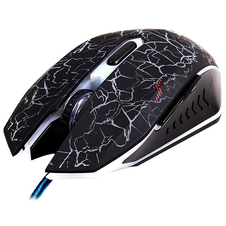 MC Saite A70 有線LED背光USB鼠標