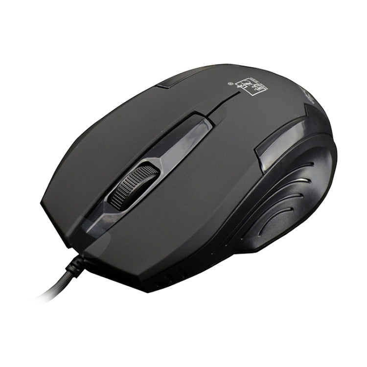 追光豹 512G USB 磨砂有線光電遊戲鼠標，線長：1.3m