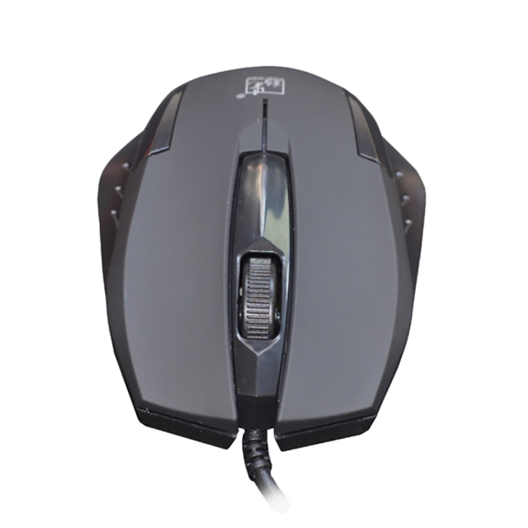 追光豹 512G USB 磨砂有線光電遊戲鼠標，線長：1.3m