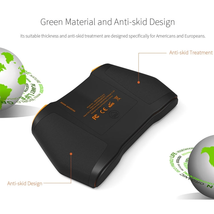 VIBOTON i8 Plus 2.4GHz空中飛鼠迷你無線鍵盤 帶觸控板 乾電池款