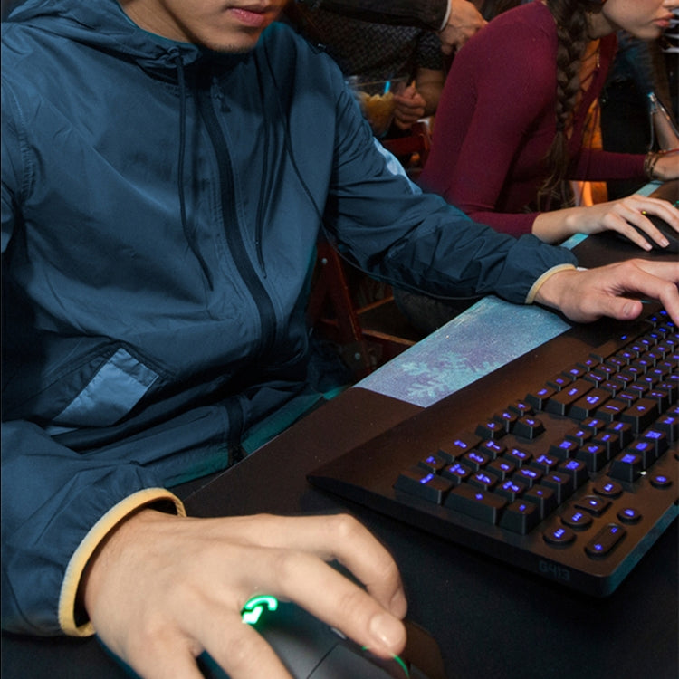 羅技 G102 6鍵RGB發光6000DPI五檔可調有線光電遊戲鼠標，線長：2m