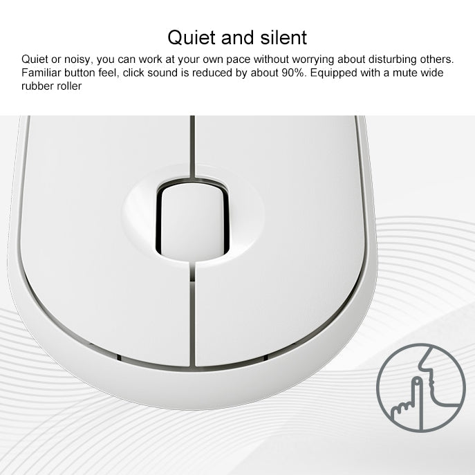 羅技 Pebble 鵝卵石造型輕薄3鍵1000DPI靜音無線藍牙光電鼠標，無線範圍：10m