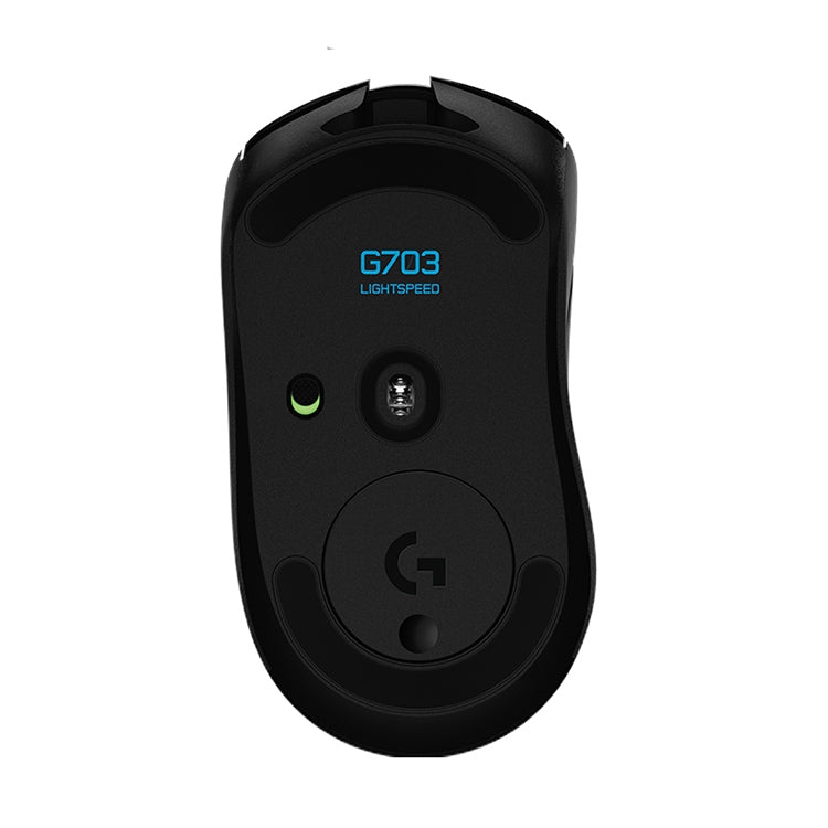羅技 G703 LIGHTSPEED 16000DPI 6個可編程按鍵 HERO 16K傳感器RGB背光無線遊戲鼠標