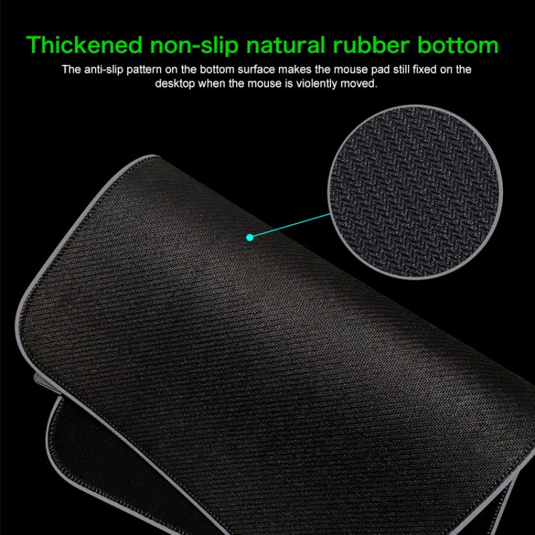 電腦怪獸圖案發光鼠標墊, 尺寸: 90 x 30 x 0.4cm