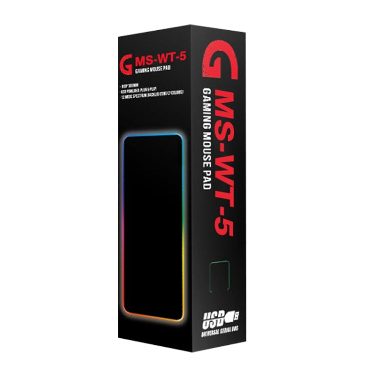 電腦怪獸圖案發光鼠標墊, 尺寸: 90 x 40 x 0.4cm