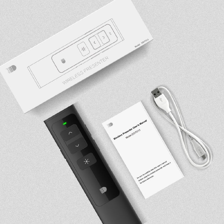 Doosl DSIT013 2.4GHz 激光翻頁筆無線遙控器 可充電 可控距離：100米