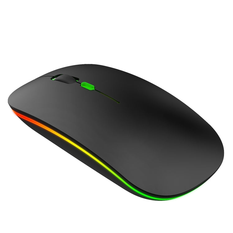 HXSJ M40 4鍵 2.4G七彩發光無線靜音鼠標