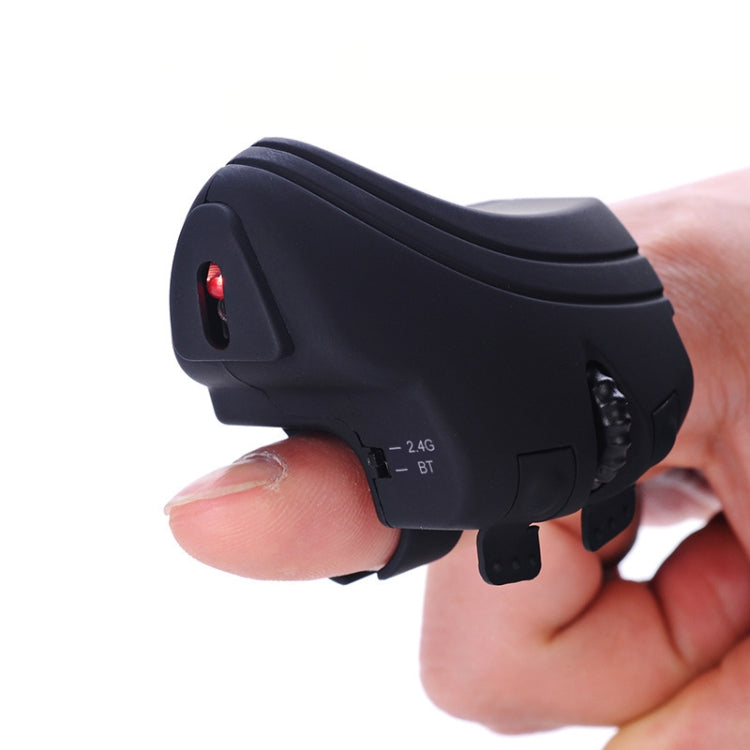 GM306DM 藍牙+2.4GHz 雙模式懶人手指環鼠標 可充電無線鼠標