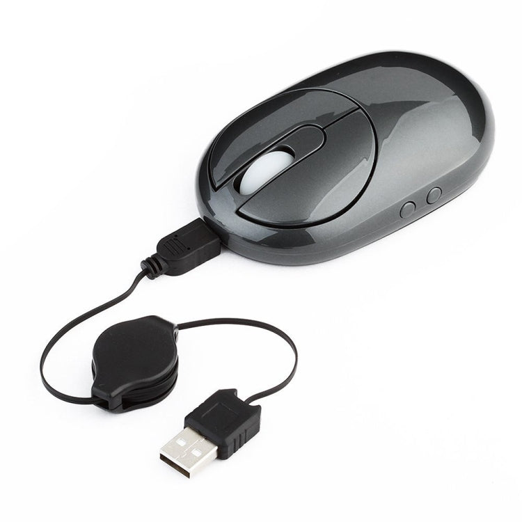 MZ-012 2.4G 無線充電光電鼠標，帶3口USB HUB