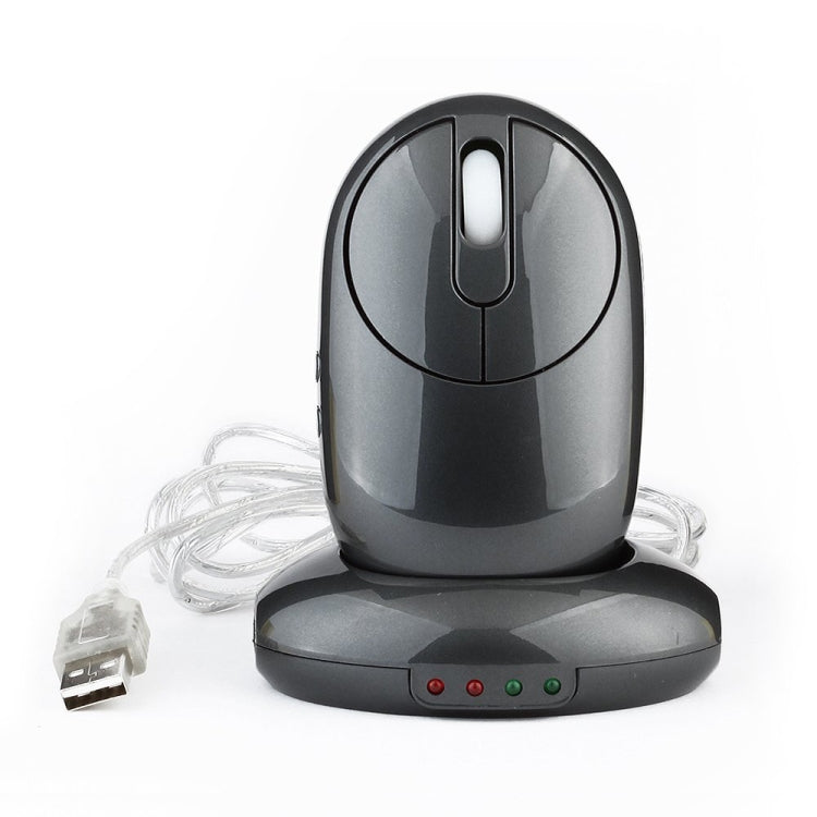 MZ-012 2.4G 無線充電光電鼠標，帶3口USB HUB