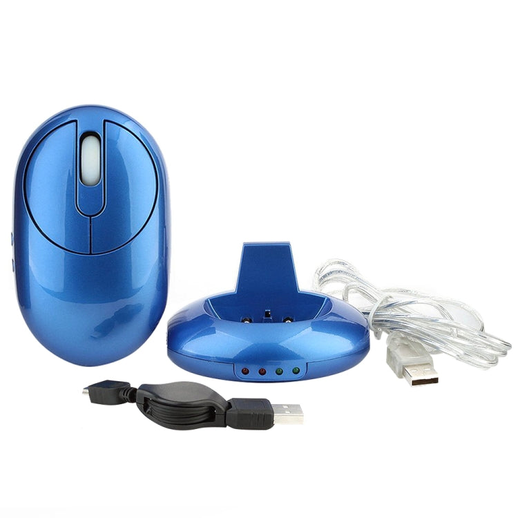 MZ-012 2.4G 無線充電光電鼠標，帶3口USB HUB