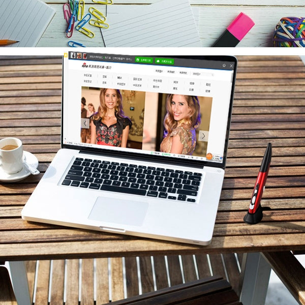 PR-03 2.4G 1600DPI 無線光電筆鼠  , PR-03 Pen Mouse (Red), PR-03 Pen Mouse (Blue), PR-03 Pen Mouse (Grey)