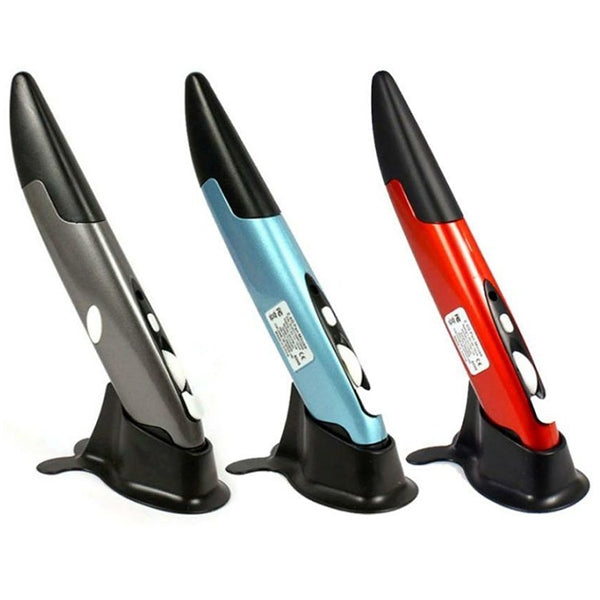 PR-03 2.4G 1600DPI 無線光電筆鼠  , PR-03 Pen Mouse (Red), PR-03 Pen Mouse (Blue), PR-03 Pen Mouse (Grey)