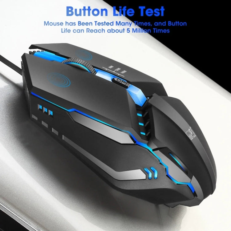 ZGB K3 USB RGB 流光有線遊戲鼠標