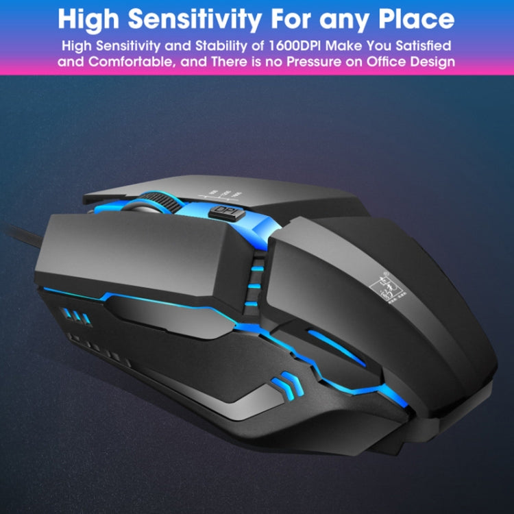 ZGB K3 USB RGB 流光有線遊戲鼠標