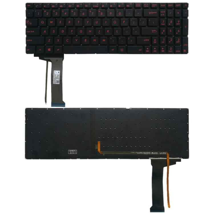 Asus GL551 GL551J GL551JK GL551JM GL551JW GL551JX G552 G552V G552VW G552VX FZ50JX GL752VW GL742VW 美版背光鍵盤