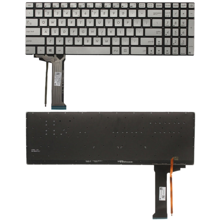 Asus GL551 GL551J GL551JK GL551JM GL551JW GL551JX G552 G552V G552VW G552VX FZ50JX GL752VW GL742VW 美版背光鍵盤