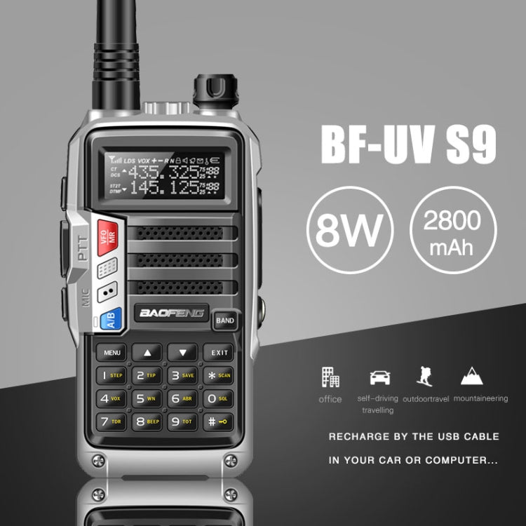 寶峰 BF-UV5R Plus S9 調頻手持對講機 美規