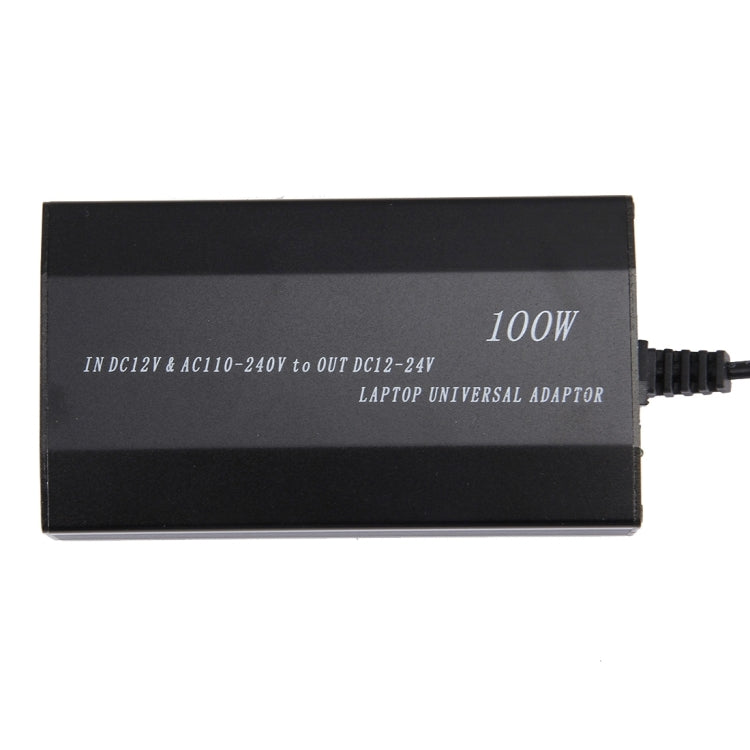筆記本電腦電源/100瓦通用充電器，帶車充&AC電源適配器&8個轉接頭&1個USB 接口，適用於三星，索尼，華碩，宏碁，IBM，惠普，戴爾筆記本，美規