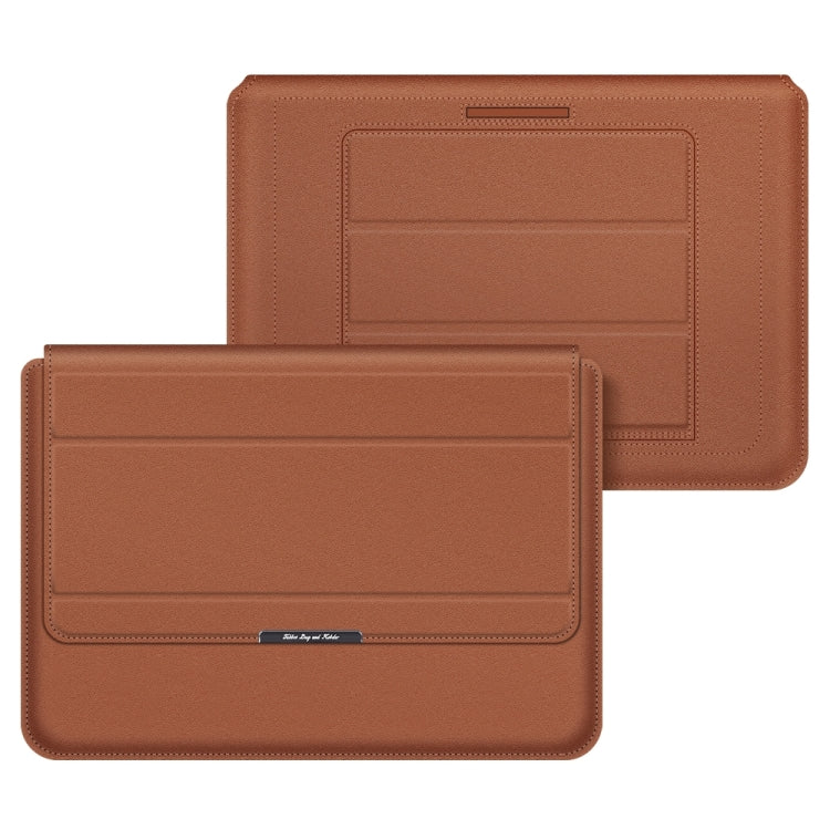 四合一通用款筆記本支架PU防水保護手腕電腦包，尺寸:17英寸