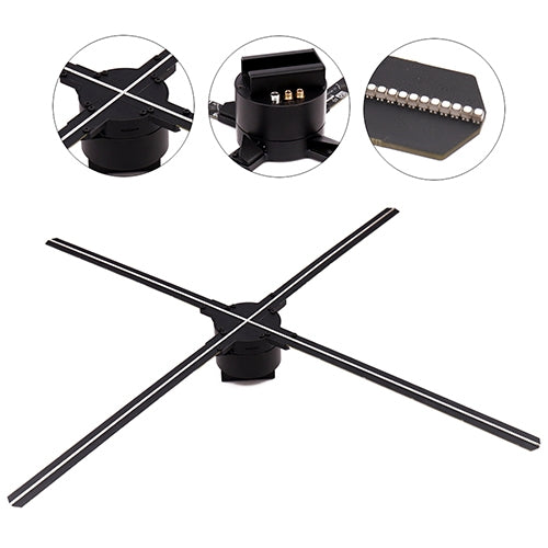 帕迪托65H WiFi 全息智能炫屏3D廣告機，720 x 720像素 直徑65cm