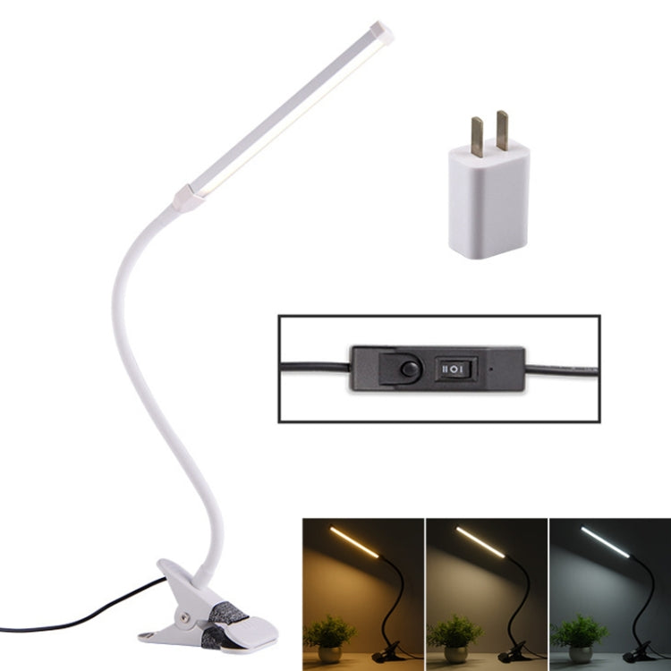 LED摺疊檯燈8W調光護眼燈 USB插電款+電源插頭
