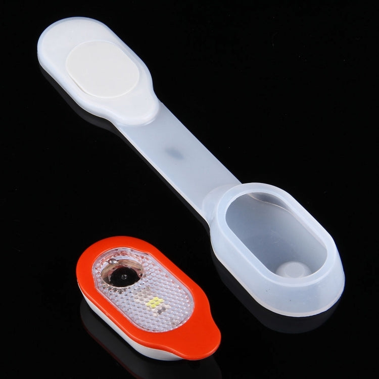 CR2032紐扣電池驅動 LED磁性硅膠 衣服夾子燈