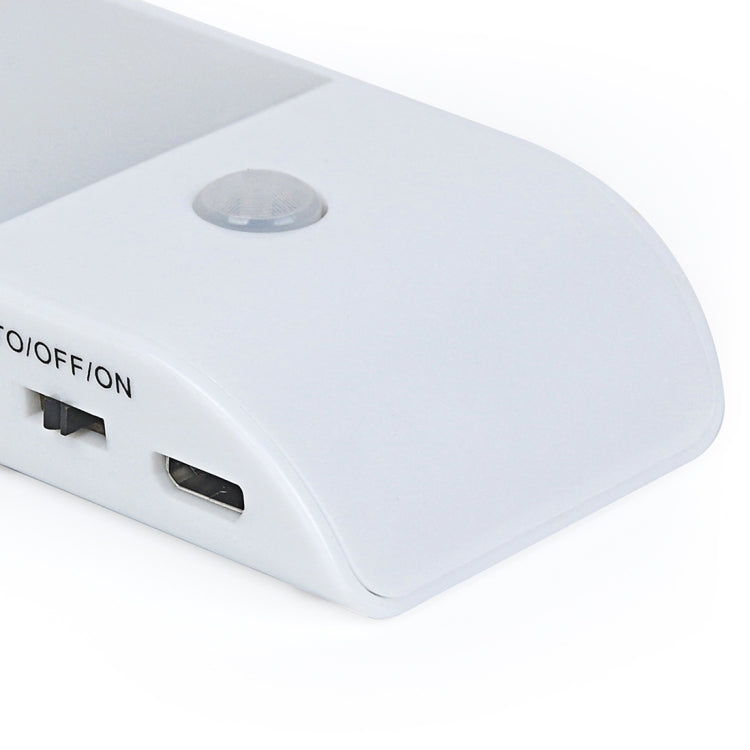 1616 1瓦 12燈珠 240流明 人體紅外感應燈小夜燈 USB充電 感應距離：3米 DC 5V