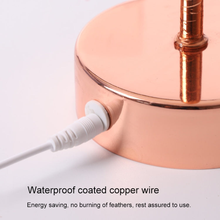 創意卧室羽毛檯燈床頭燈裝飾燈