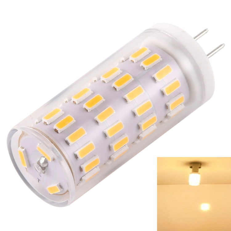 G4 月光燈, 63 LEDs/3528 SMD, 透明罩, AC:12V