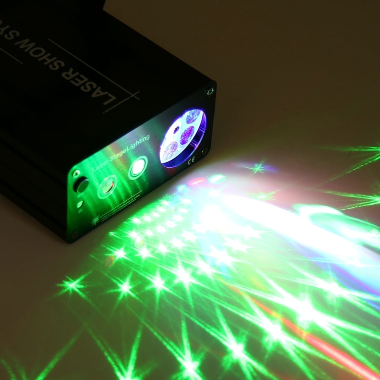 20W 6燈珠 雪花激光燈 氛圍燈 舞檯燈 彩光 帶支架/聲控/自走功能 AC 110-240V